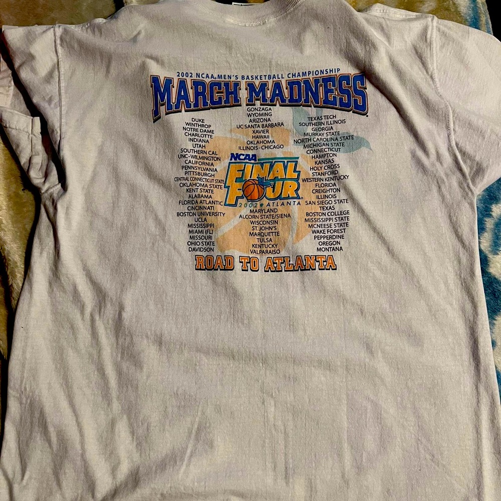 2002 Atlanta NCCA final four vintage shirt